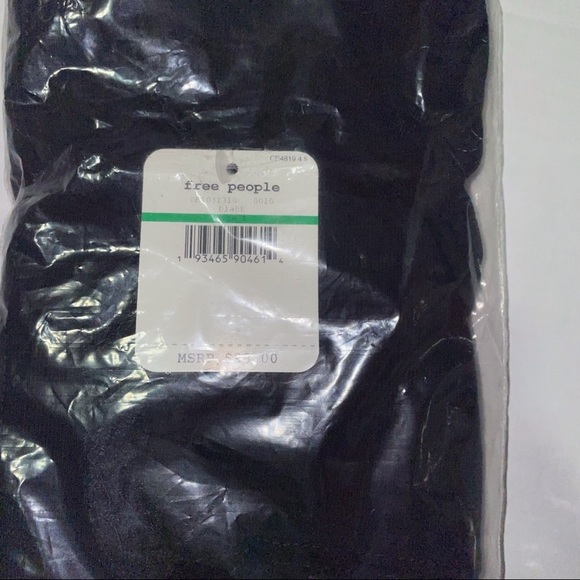 COPY - NWT!! Free People Black Lace Premonitions Bodycon Mini Dress One Shoulde… - Picture 7 of 8